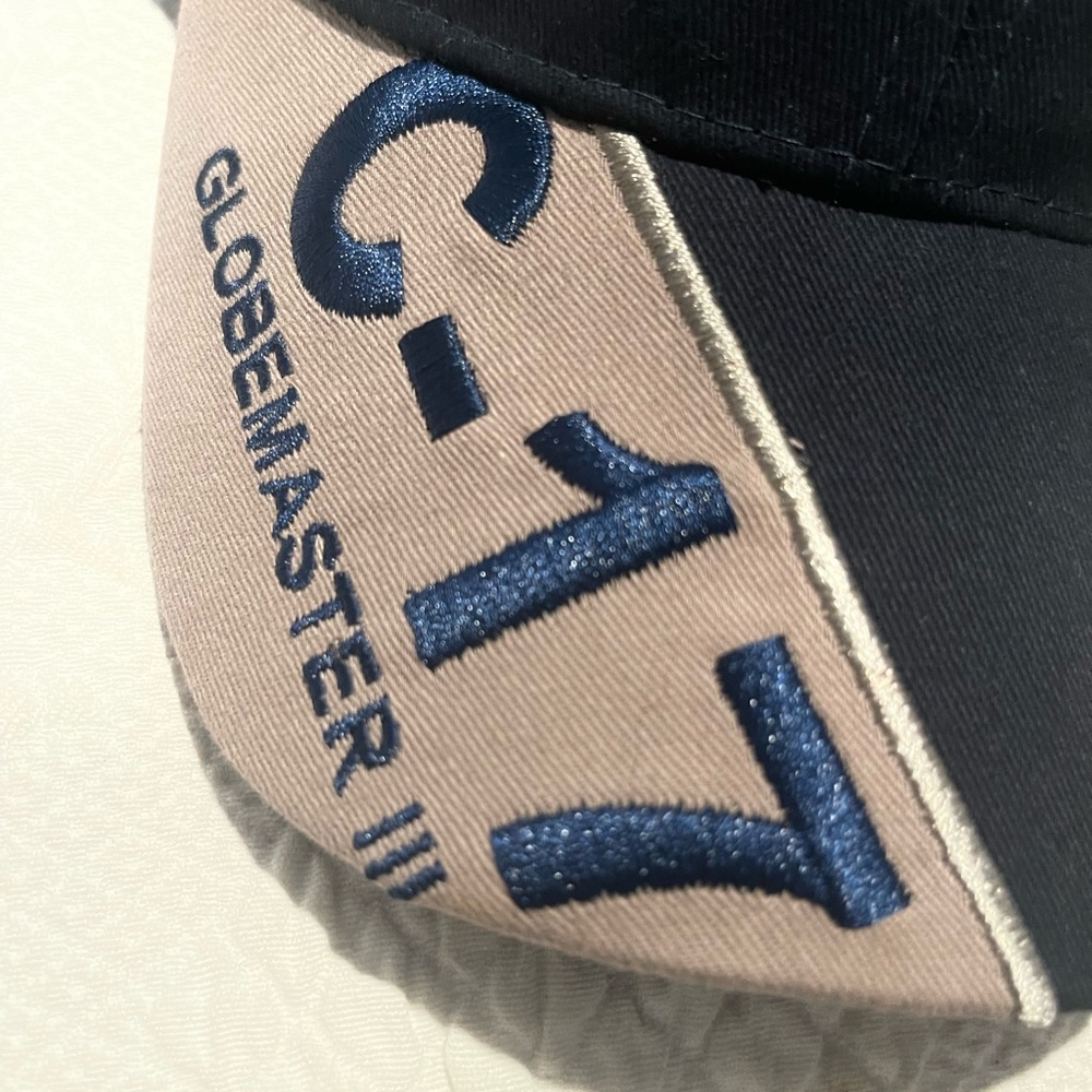 U.S. Air Force C-17 Globemaster Iii Hat - Black And Tan View 2